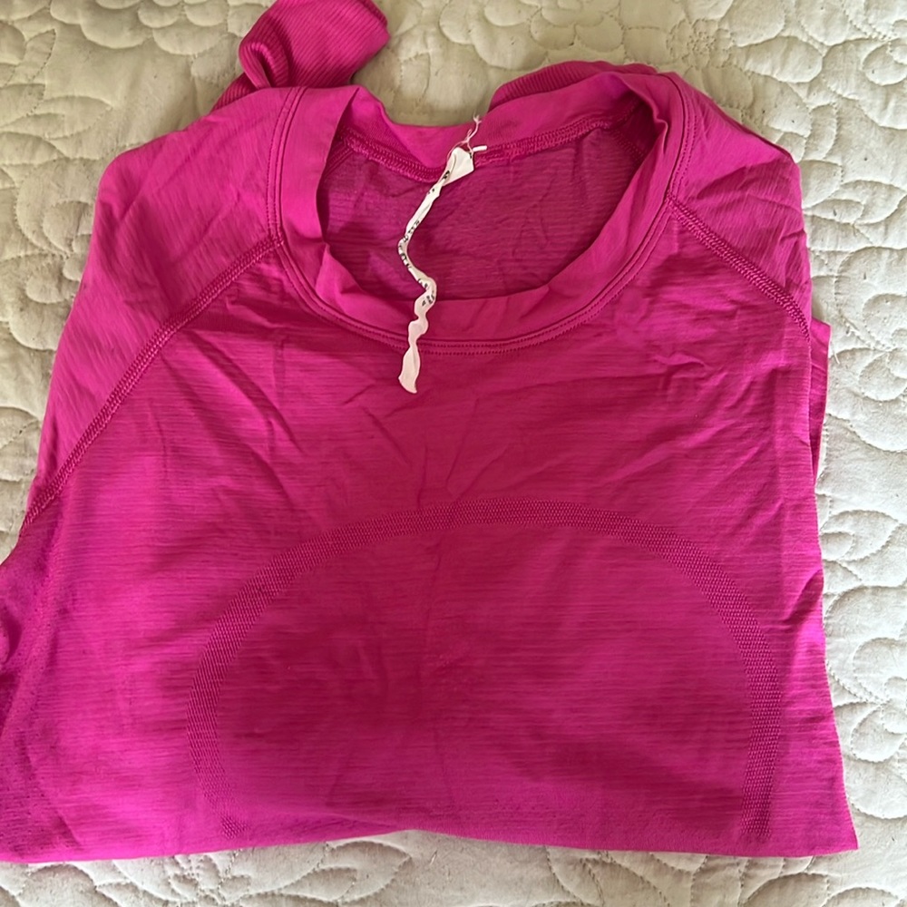 sonic pink swiftly long sleeve race length